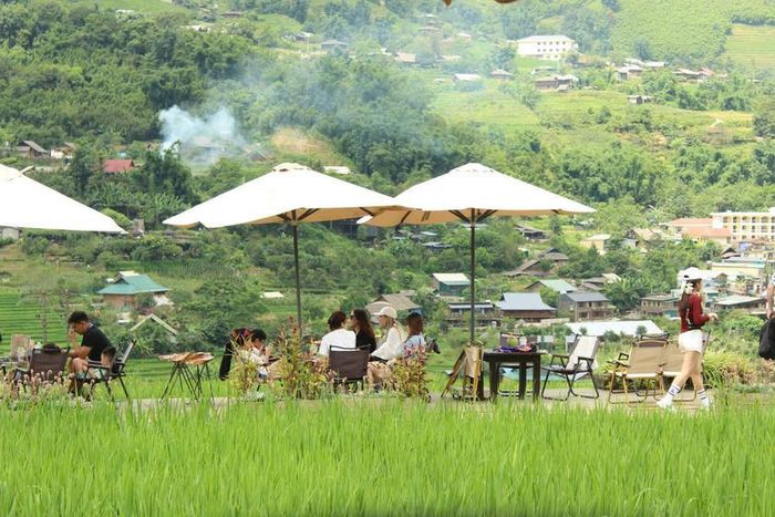 Không khí trong lành, mát mẻ. Ảnh: NH