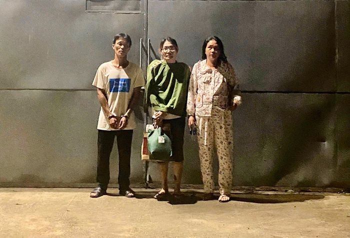 3 đối tượng bị bắt. Ảnh: CACC.