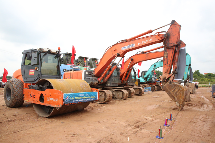Chủ đầu tư cam kết tập trung tối đa nguồn lực để tổ chức triển khai dự án bảo đảm tiến độ, chất lượng an toàn lao động và các yêu cầu về bảo vệ môi trường. Ảnh: VGP