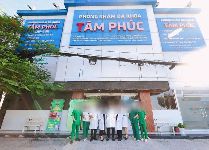 Công ty TNHH Dịch vụ Phòng khám Đa khoa Tâm Phúc (464 Đường số 7, phường An Lạc, TP HCM).