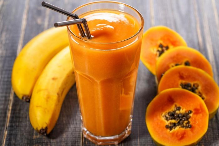 Sinh tố đu đủ là thức uống giàu dinh dưỡng, phù hợp bổ sung vào thực đơn hằng ngày.