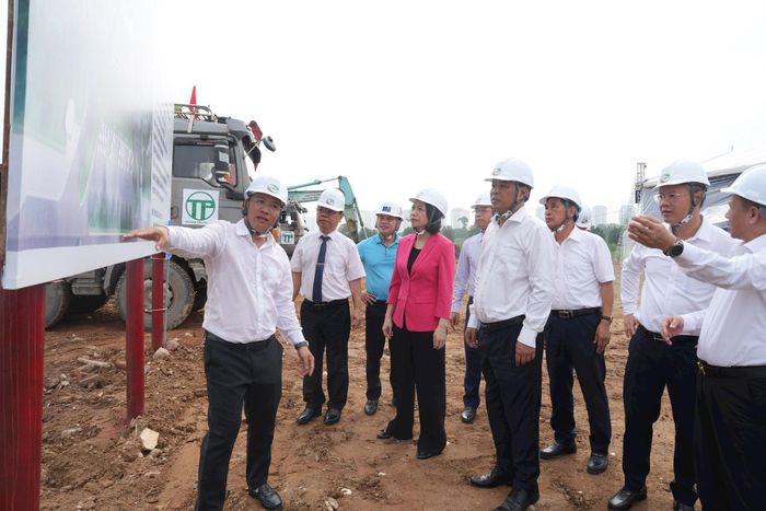 Giới thiệu chi tiết thông tin về dự án. Ảnh: Hữu Tiệp