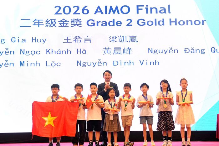 Đoàn Việt Nam giành 205 giải tại vòng chung kết quốc tế Đấu trường toán học châu Á 2026. Ảnh: BTC