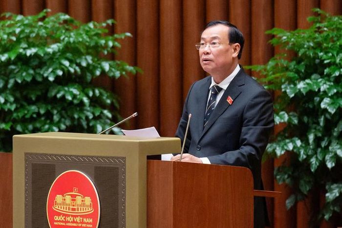 Chủ nhiệm Ủy ban Quốc phòng, An ninh và Đối ngoại Lê Tấn Tới. Ảnh: Media Quốc hội