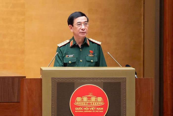 Phó Thủ tướng, Bộ trưởng Bộ Quốc phòng Phan Văn Giang. Ảnh: Media Quốc hội
