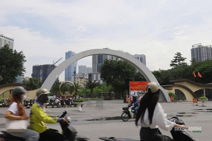 Công viên Cầu Giấy là khu vực lõi của giai đoạn đầu. Ảnh: T.Anh