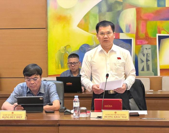 ĐBQH Dương Khắc Mai. Ảnh: Media Quốc hội