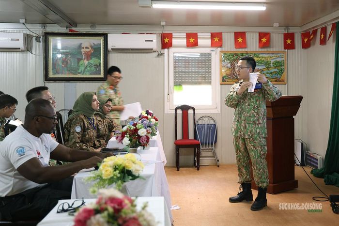 Nghiên cứu đã được trình bày, trao đổi chuyên môn tại địa bàn trước khi công bố. Ảnh: N.Nghĩa