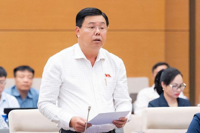Bộ trưởng Bộ Nội vụ Nguyễn Tiến Hải. Ảnh: Media Quốc hội
