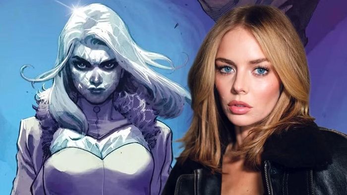 Samara Weaving đóng vai Emma Frost.