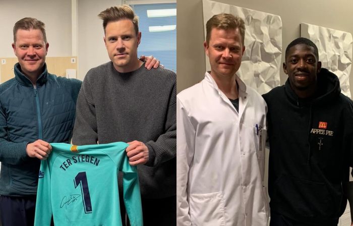  Bác sĩ Lempainen có bước ngoặt sự nghiệp khi hợp tác với Barcelona. Ảnh: Instagram.