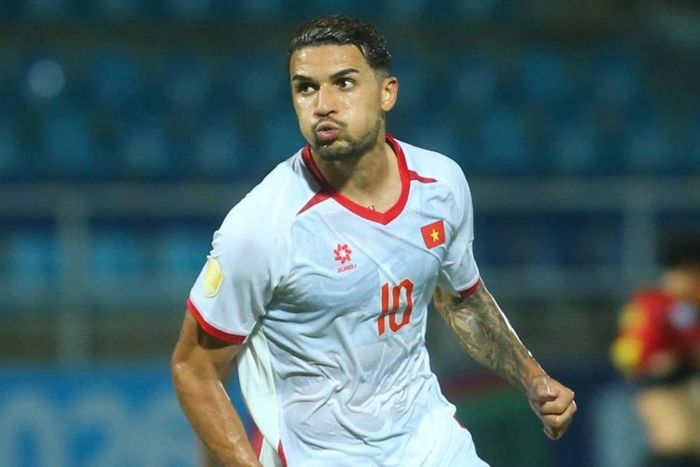  Hoàng Hên đang chơi tốt ở ASEAN Cup 2026 và là nhân tố chủ chốt trên hàng công tuyển Việt Nam. Ảnh: Minh Chiến. 