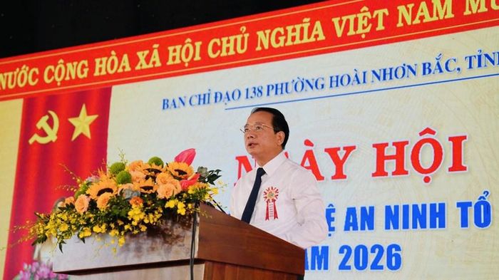 Ủy viên Bộ Chính trị, Bí thư Trung ương Đảng, Trưởng Ban Tuyên giáo Trung ương Trịnh Văn Quyết phát biểu chỉ đạo tại Ngày hội