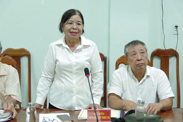 Các nhân chứng cung cấp thông tin tại Hội thảo