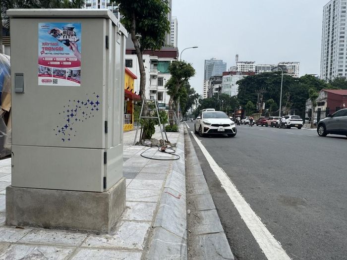Các hạng mục liên quan đến hoàn thiện hạ tầng kỹ thuật, chỉnh trang vỉa hè, hệ thống chiếu sáng, cây xanh cũng đã được hoàn thiện. Ảnh: Quốc Lũy - TTXVN
