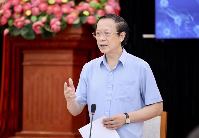 Thứ trưởng Thường trực Phạm Ngọc Thưởng phát biểu kết luận hội nghị