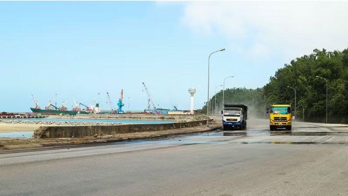Khu công nghiệp Vũng Áng. (Ảnh: Báo Hà Tĩnh)