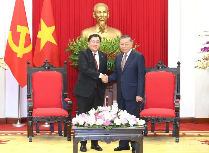  Tổng Bí thư, Chủ tịch nước Tô Lâm tiếp Đại sứ Malaysia tại Việt Nam Dato’ Tan Yang Thai. 