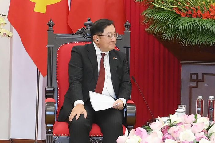 Đại sứ Malaysia tại Việt Nam Dato’ Tan Yang Thai tại cuộc tiếp.