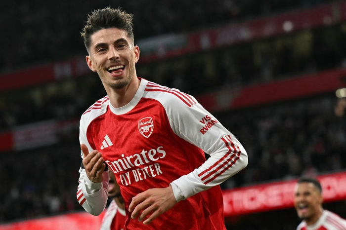 Havertz cùng Arsenal hướng tới cú "ăn 4" ở mùa giải tới. Ảnh: arsenal.com