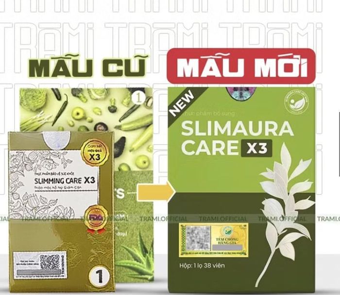 Sản phẩm Slimaura Care x3 hỗ trợ giảm cân rao bán trên sàn thương mại điện tử. Ảnh: cand.vn