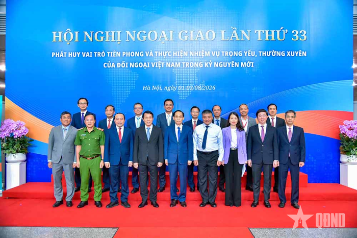 Các đại biểu tham dự Phiên họp "Ngoại giao khoa học công nghệ góp phần kiến tạo năng lực phát triển quốc gia". Ảnh: THÀNH LONG