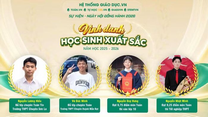Học sinh đạt thành tích xuất sắc môn Toán nhờ học tại Toan.vn online.