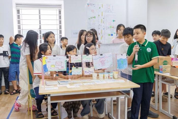 Học sinh tham gia nhiều hoạt động bổ ích của hành trình mùa hè trải nghiệm năm 2026.