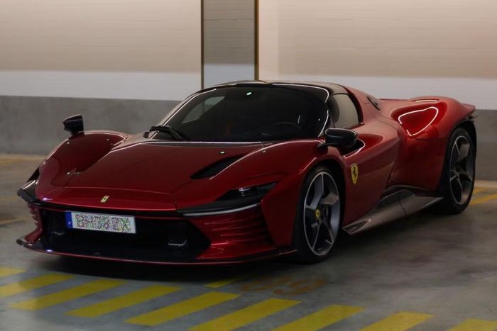 Siêu xe hàng hiếm Ferrari Daytona SP3 là một trong những mẫu xe nổi bật nhất trong gara của Cristiano Ronaldo. Ảnh: Marca