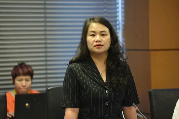  Đại biểu Nguyễn Quỳnh Liên. Ảnh: PV. 