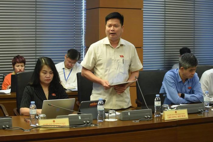  Đại biểu Trương Hồ Hải. Ảnh: PV. 