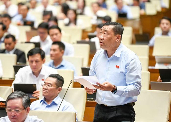 Đại biểu Thạch Phước Bình (Vĩnh Long). Ảnh: Như Ý.
