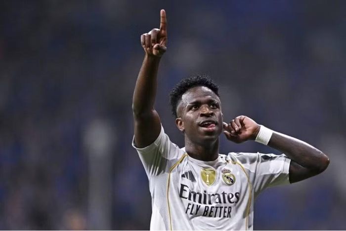 Vinicius Junior đang ở đỉnh cao phong độ trong màu áo Real Madrid.