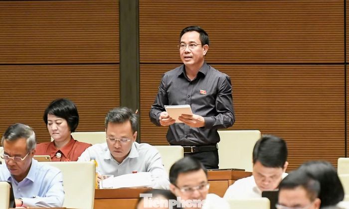  ĐBQH Nguyễn Văn Huy. Ảnh: Như Ý. 