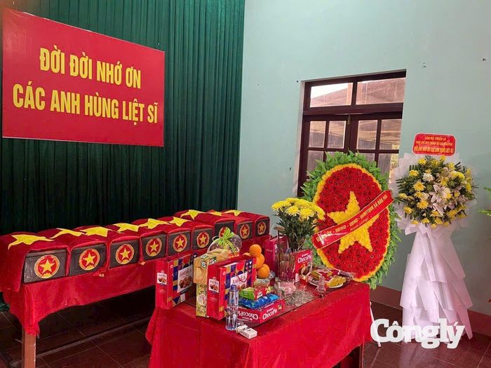 Đã có 9 hài cốt liệt sĩ được tìm thấy tại xã Đăk Pék.
