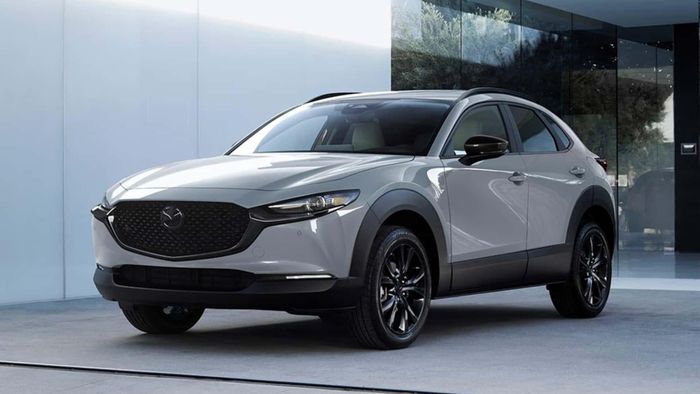 Mazda CX-30 có tùy chọn trang bị động cơ Turbo hiệu suất mạnh, cung cấp trải nghiệm lái phấn khích. Ảnh: Mazda