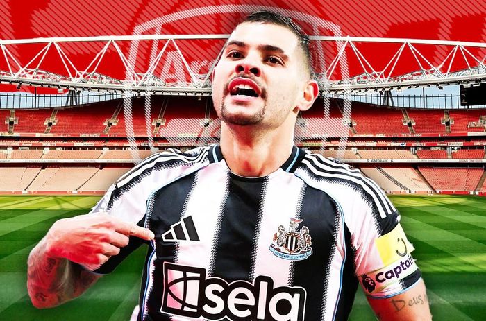 Bruno Guimaraes chuẩn bị đầu quân Arsenal - Ảnh: SunSport