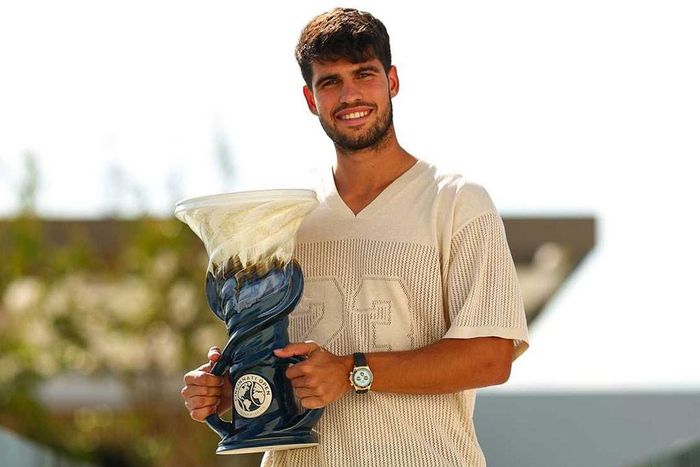 Alcaraz rút khỏi Cincinnati. Ảnh: @CincyTennis