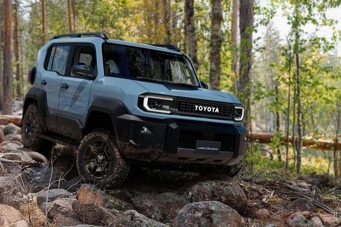 Land Cruiser FJ là mẫu xe nhỏ nhất trong gia đình Land Cruiser của Toyota. Ảnh: Toyota