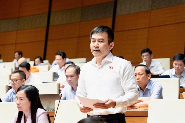 Đại biểu Nguyễn Trung Kiên. Ảnh: QH