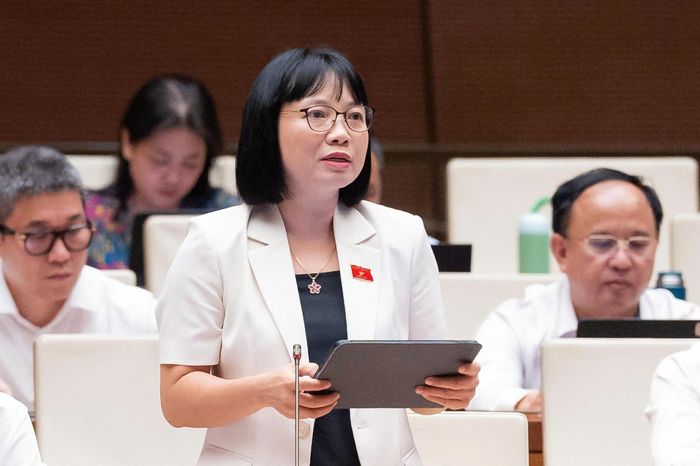 Đại biểu Nguyễn Thị Việt Nga. Ảnh: QH