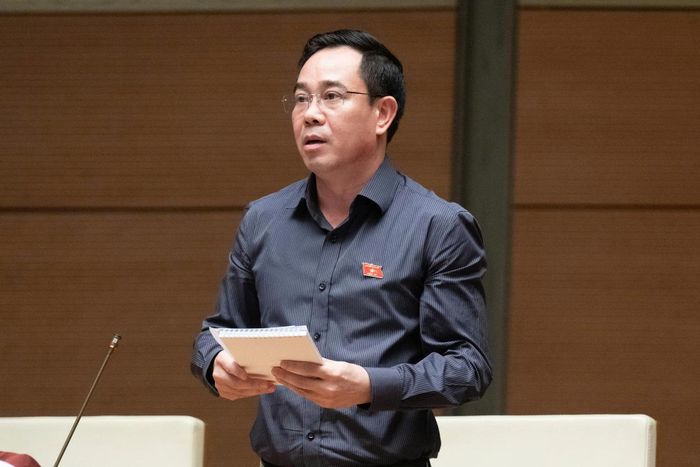 Đại biểu Nguyễn Văn Huy. Ảnh: QH