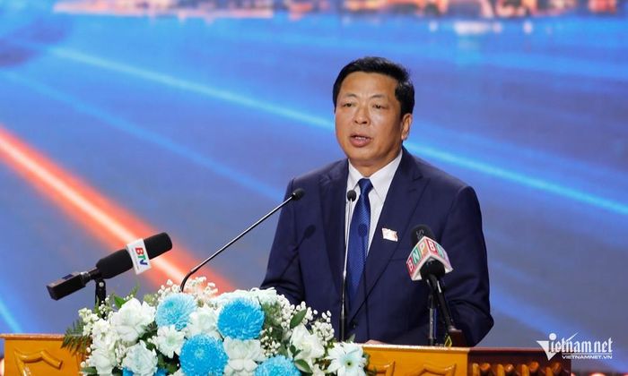 Bộ trưởng Xây dựng Trần Hồng Minh phát biểu tại hội nghị