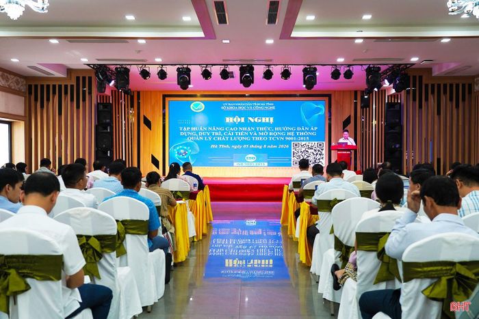 Toàn cảnh hội nghị tập huấn.
