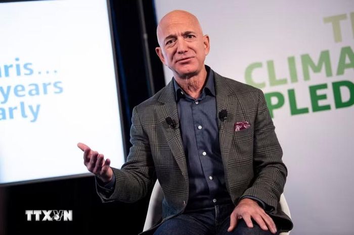 Tỷ phú Jeff Bezos. (Ảnh: AFP/TTXVN)