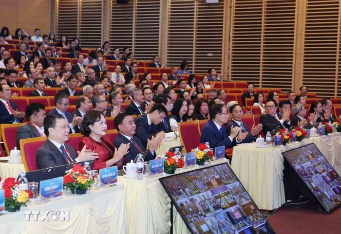 Đại biểu tham dự phiên họp. (Ảnh: Phương Hoa/TTXVN)