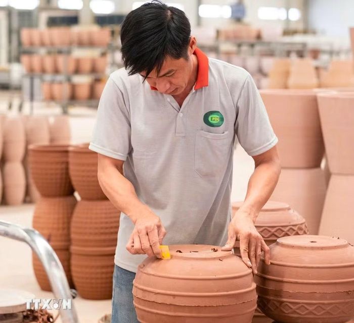 Bình Dương là một trong những làng gốm lớn của cả nước. (Ảnh: Hương Giang/TTXVN)