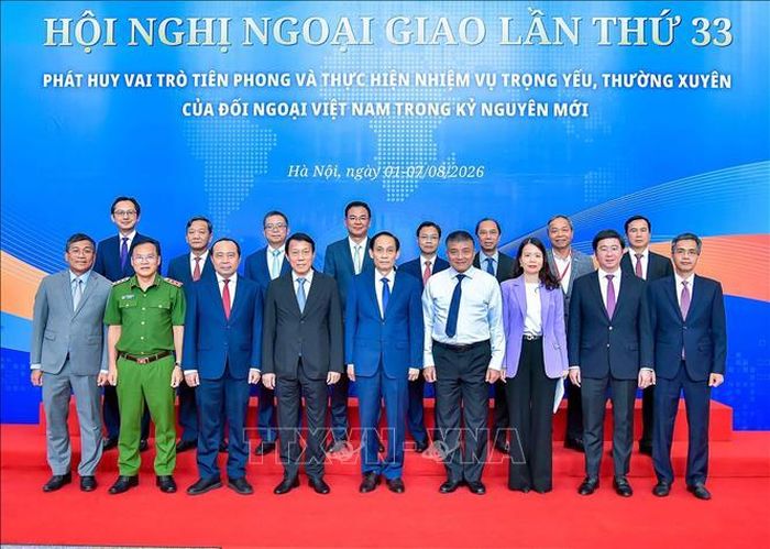 Các đại biểu dự tham phiên họp Ngoại giao khoa học công nghệ góp phần kiến tạo năng lực phát triển quốc gia. Ảnh: TTXVN