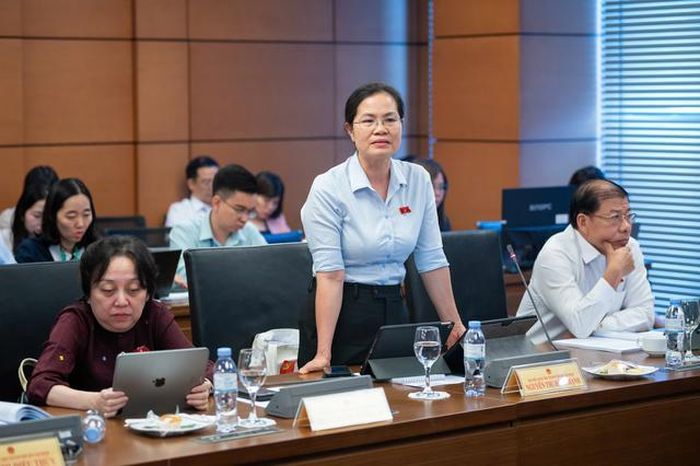 ĐBQH Nguyễn Thị Hồng Hạnh (Ảnh: Media Quốc hội).