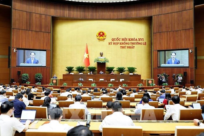 Quang cảnh phiên họp Ảnh: Doãn Tấn - TTXVN